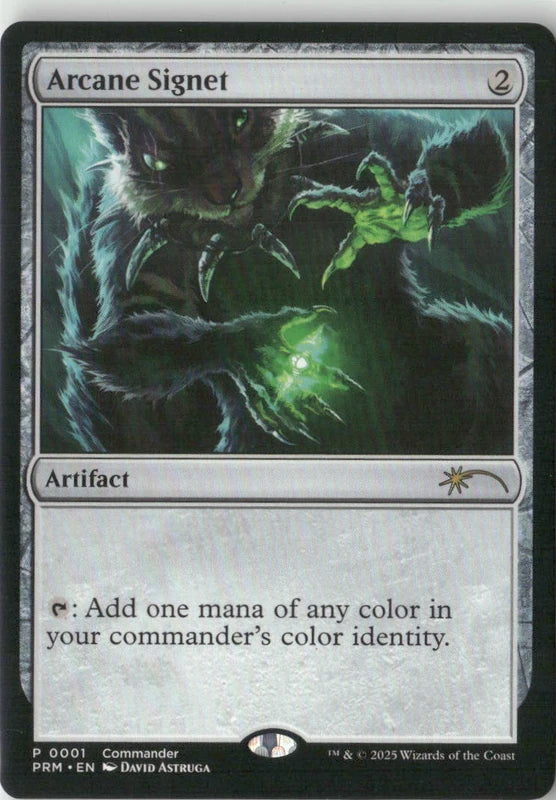Scan Image | Arcane Signet (CommandFest 2025) - MagicFest Cards | [8821D68F]