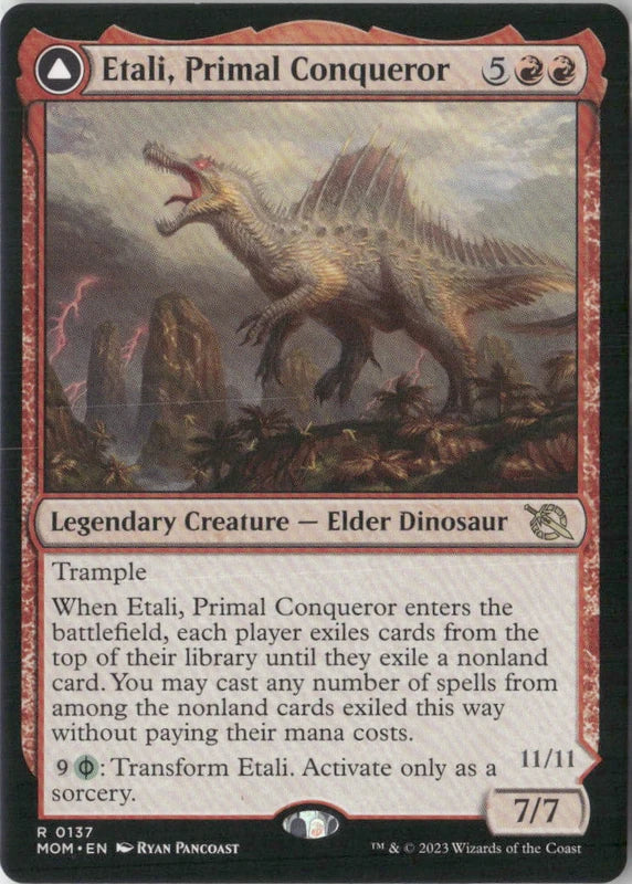 Scan Image | Etali, Primal Conqueror - March of the Machine | [E9500F73]