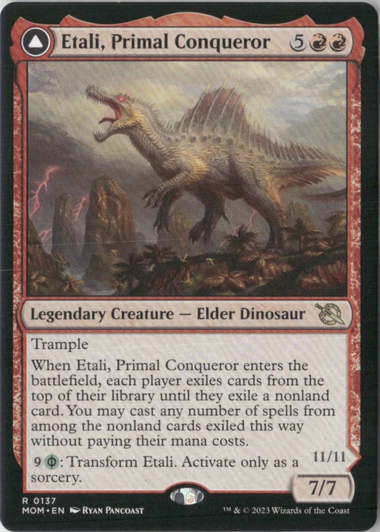 Scan Image | Etali, Primal Conqueror - March of the Machine | [E9500F73]