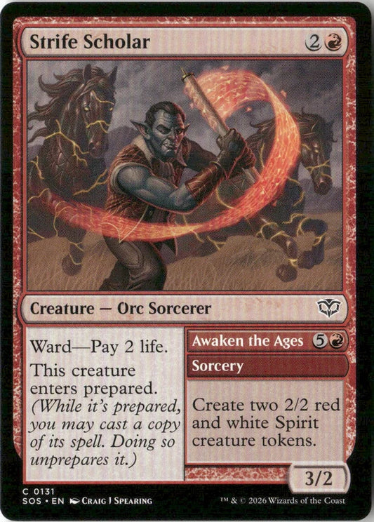 Strife Scholar - Secrets of Strixhaven