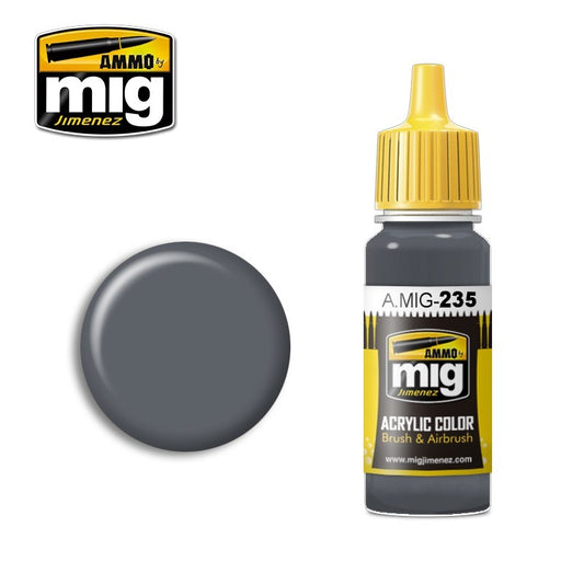 Ammo by MIG - Acrylic Color - Fs-36152 Dark Grey Amt-12 17ml