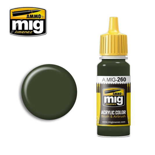 Ammo by MIG - Acrylic Color - Ija Kawasaki Green 17ml