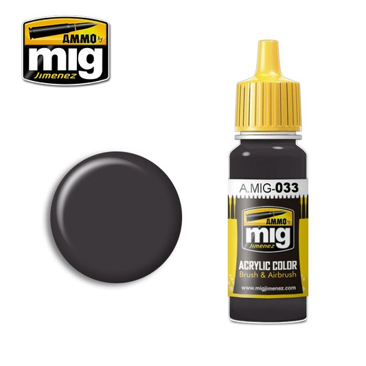Ammo by MIG - Acrylic Color - Rubber & Tires 17ml
