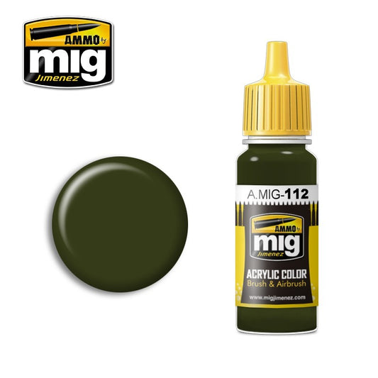 Ammo by MIG - Acrylic Color - Scc 15 (British 1944-45 Olive Drab) 17ml