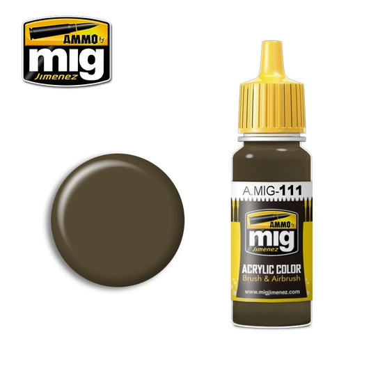 Ammo by MIG - Acrylic Color - Scc 2 (British 1941-42 Service Drab) 17ml