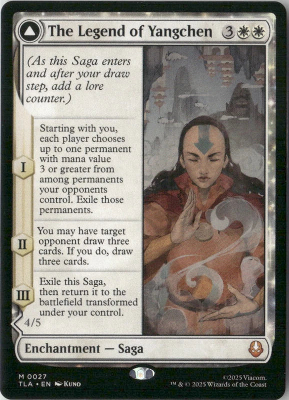 The Legend of Yangchen - Prerelease Cards