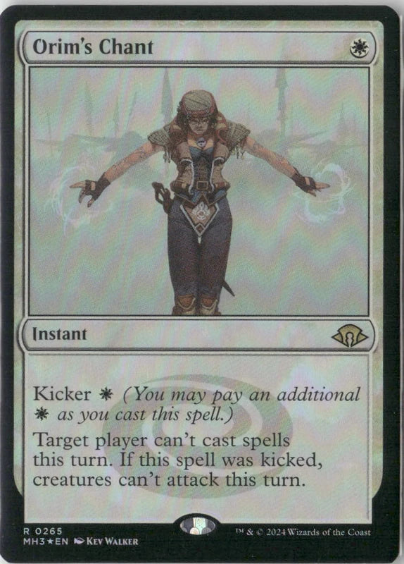 Scan Image | Orim's Chant - Modern Horizons 3 | [91986F16]
