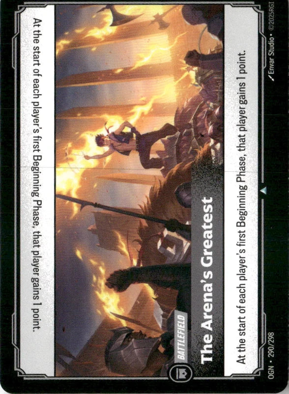 The Arena's Greatest - Origins