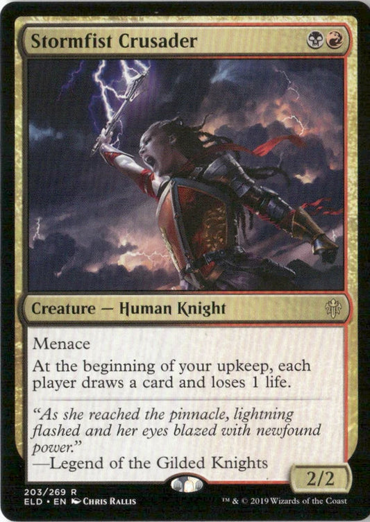 Stormfist Crusader - Throne of Eldraine
