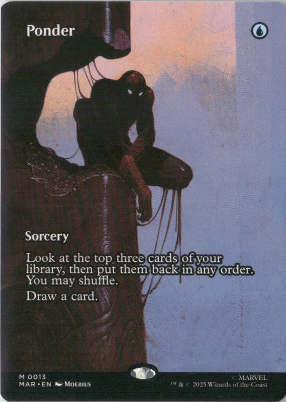 Scan Image | Ponder (Borderless) - Marvel Universe Eternal-Legal | [BBF24527]