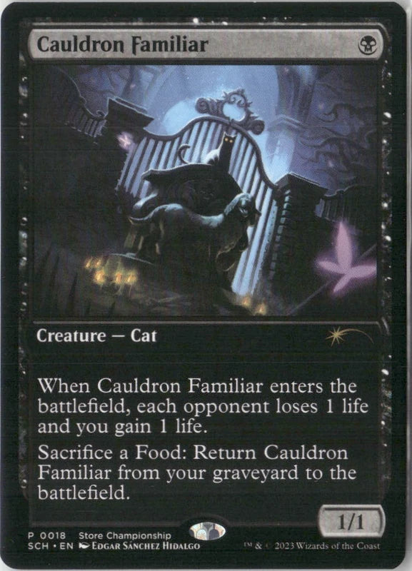 Scan Image | Cauldron Familiar - Game Day & Store Championship Promos | [D85B4126]