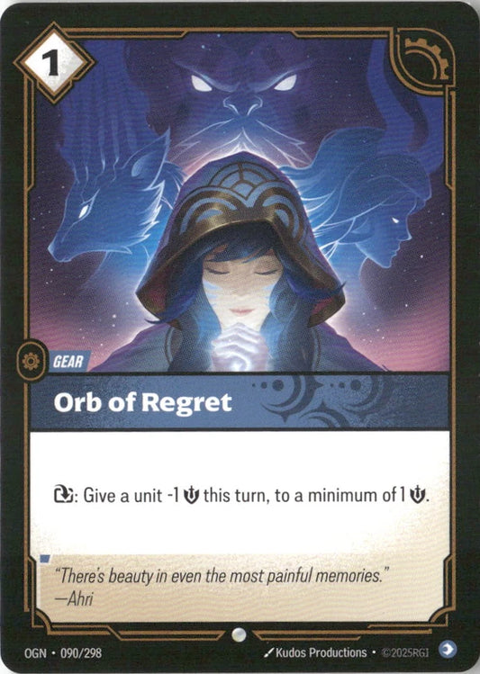 Orb of Regret - Origins