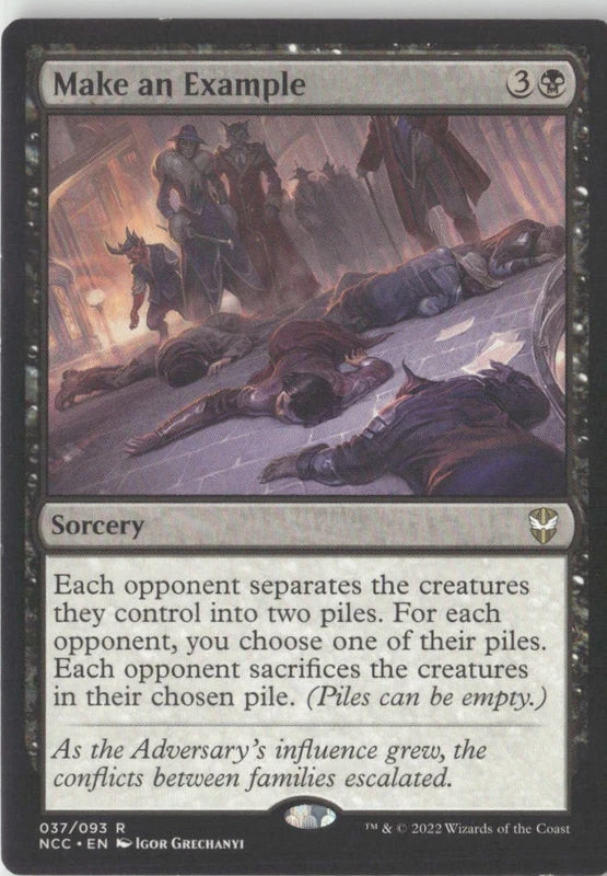 Scan Image | Make an Example - Commander: Streets of New Capenna | [153B71F6]