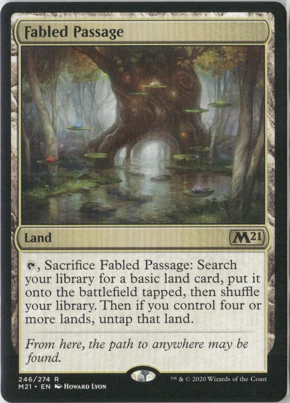 Scan Image | Fabled Passage - The List Reprints | [1E922491]