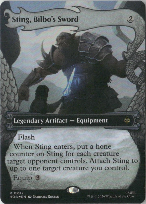 Scan Image | Sting, Bilbo's Sword (Showcase) - The Hobbit | [21861649]