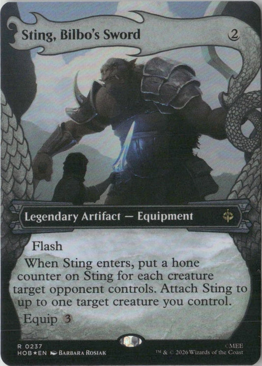 Scan Image | Sting, Bilbo's Sword (Showcase) - The Hobbit | [21861649]