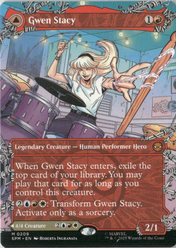 Scan Image | Gwen Stacy (0209) (Borderless) - Marvel's Spider-Man | [73760498]
