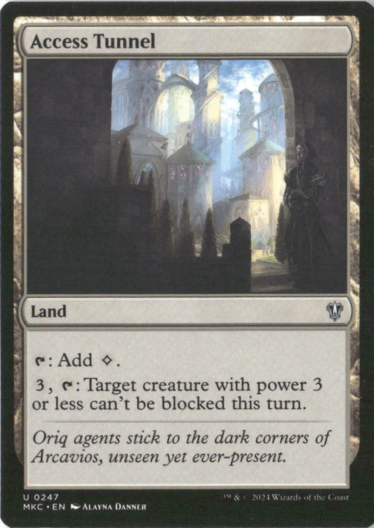 Access Tunnel - Commander: Tarkir: Dragonstorm