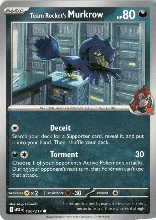 Team Rocket's Murkrow - ME: Ascended Heroes