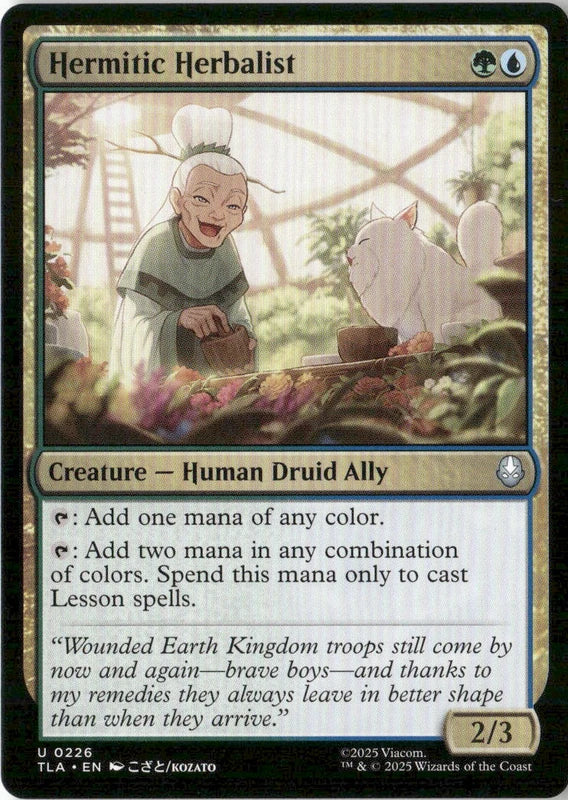 Hermitic Herbalist - Avatar: The Last Airbender