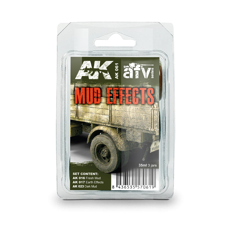 Ak Interactive - Weathering Sets  - Mud Set