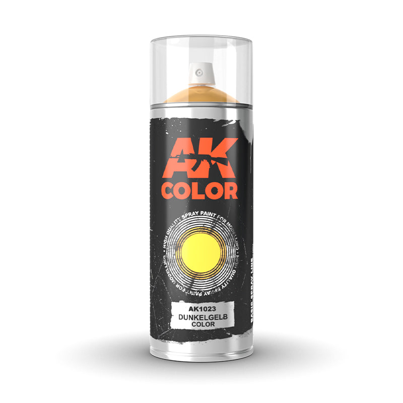 Ak Interactive - Sprays  - Dunkelgelb Color - Spray 150ml