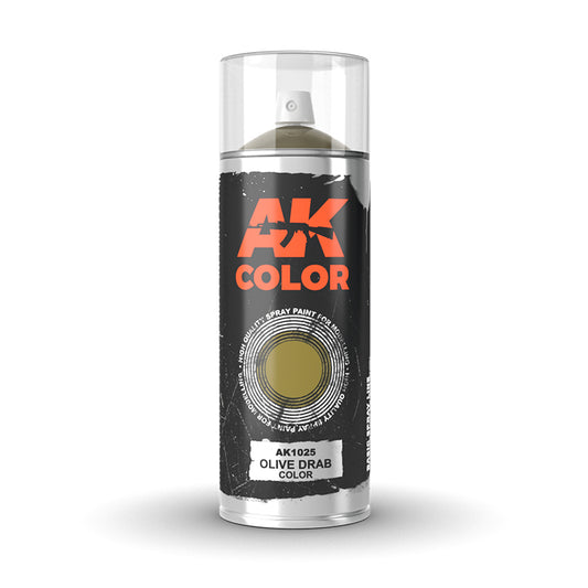 Ak Interactive - Sprays  - Olive Drab Color - Spray 150ml