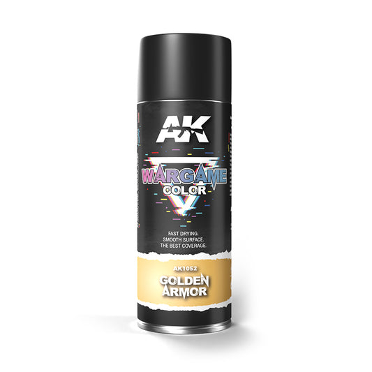 Ak Interactive - Sprays  - Golden Armor Spray 400ml