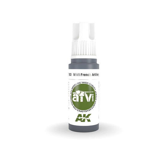 Ak Interactive - 3 Gen Acrylics - Wwi French Artillery Grey