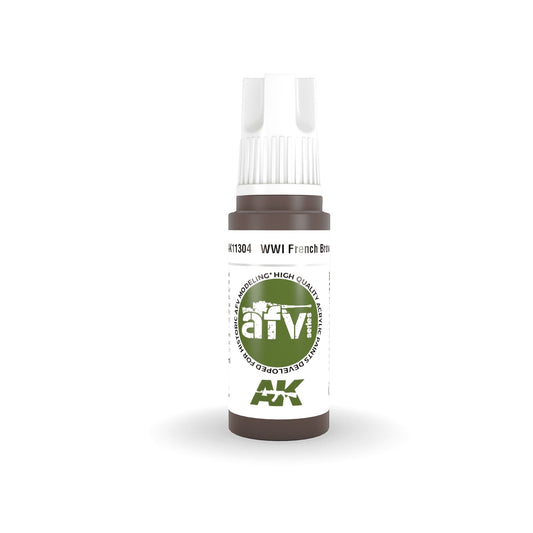 Ak Interactive - 3 Gen Acrylics - Wwi French Brown