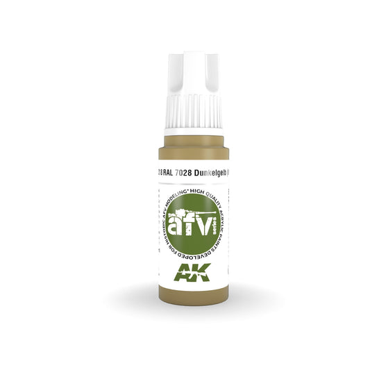 Ak Interactive - 3 Gen Acrylics - Ral 7028 Dunkelgelb (Initial)
