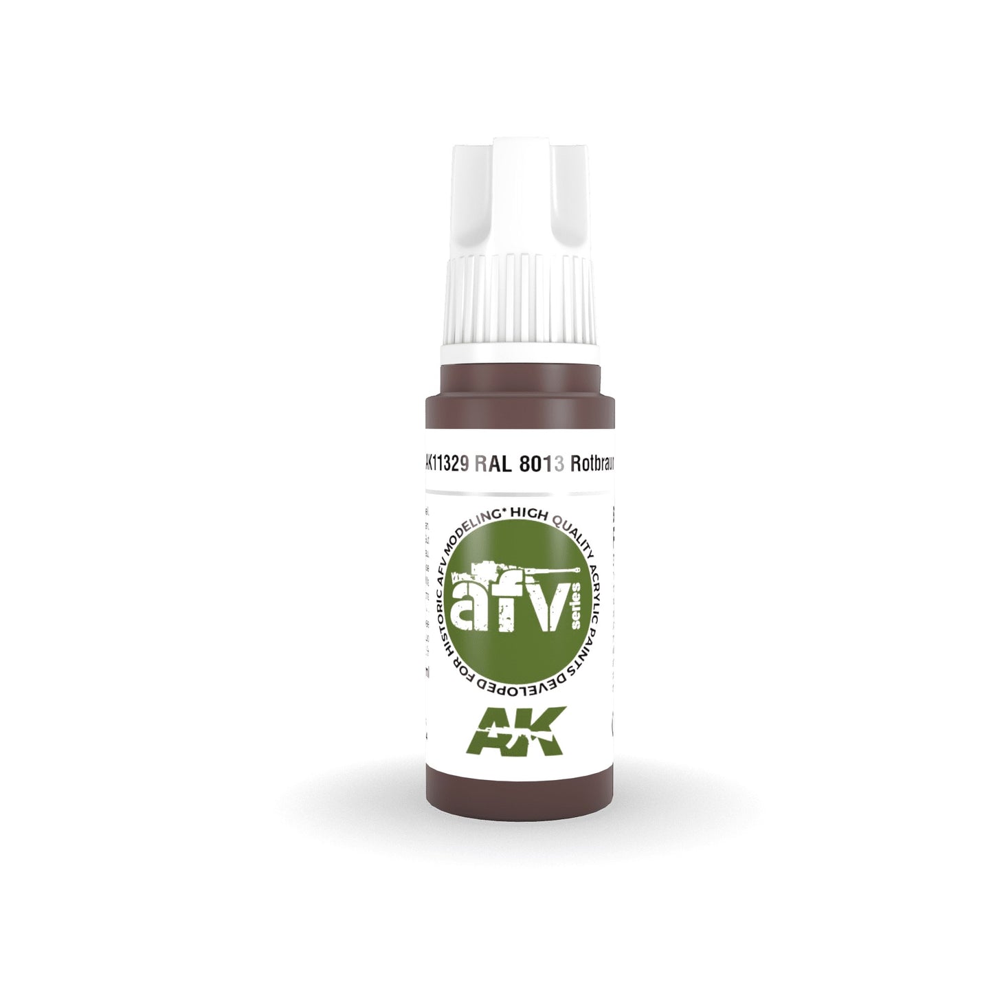 Ak Interactive - 3 Gen Acrylics - Ral 8013 Rotbraun