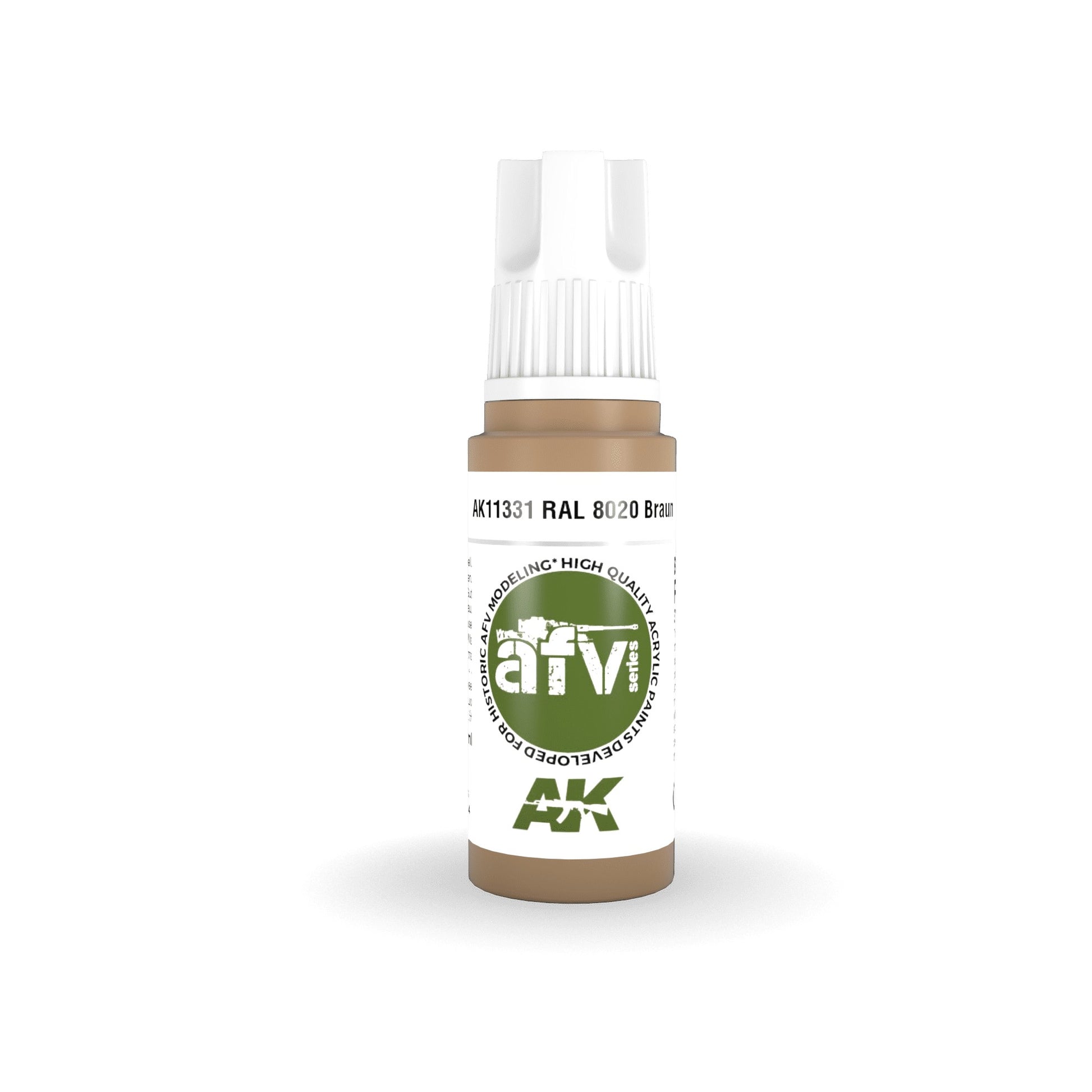 Ak Interactive - 3 Gen Acrylics - Ral 8020 Braun
