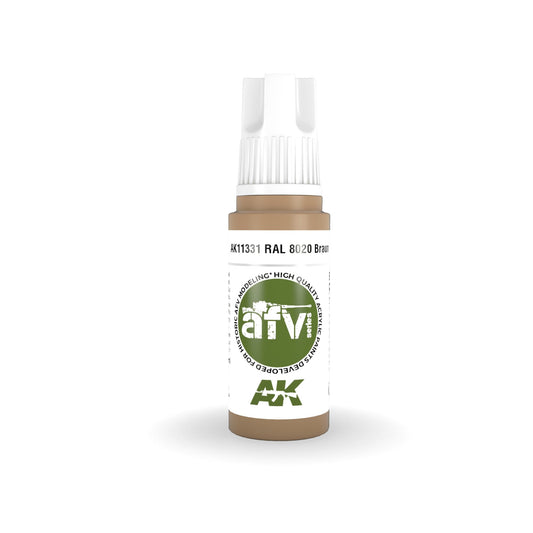 Ak Interactive - 3 Gen Acrylics - Ral 8020 Braun
