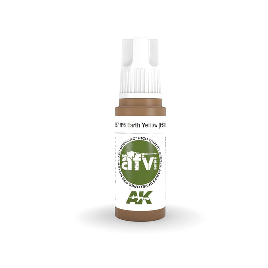 Ak Interactive - 3 Gen Acrylics - Nº6 Earth Yellow (Fs30257)