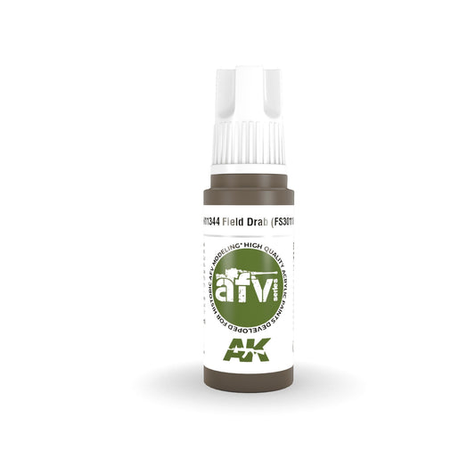 Ak Interactive - 3 Gen Acrylics - Field Drab (Fs30118)