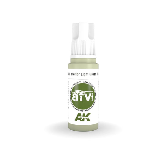 Ak Interactive - 3 Gen Acrylics - Apc Interior Light Green (Fs24533)