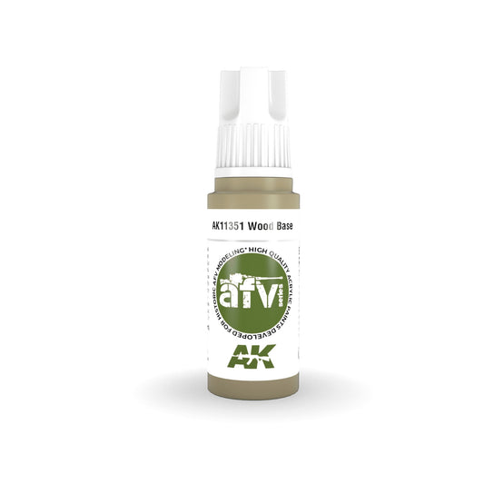 Ak Interactive - 3 Gen Acrylics - Wood Base