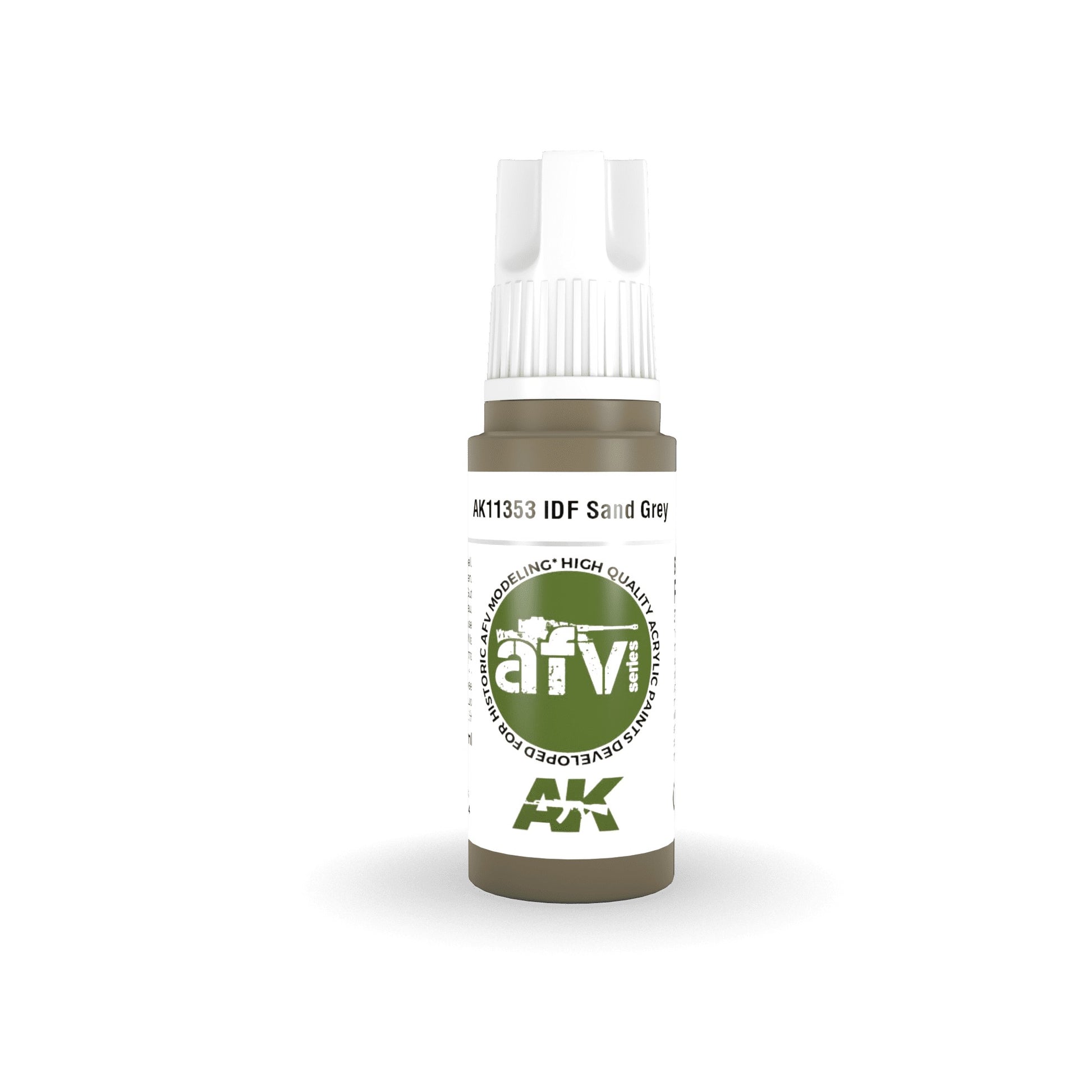 Ak Interactive - 3 Gen Acrylics - Idf Sand grey 1970S-1980S