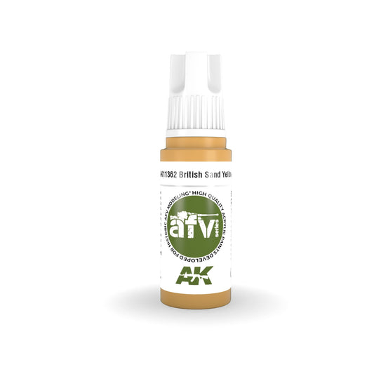 Ak Interactive - 3 Gen Acrylics - British Sand Yellow