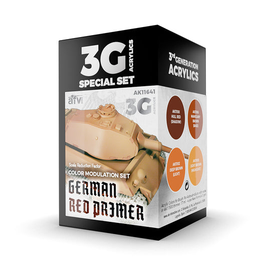 Ak Interactive - 3 Gen Acrylics - Modulation German Red Primer
