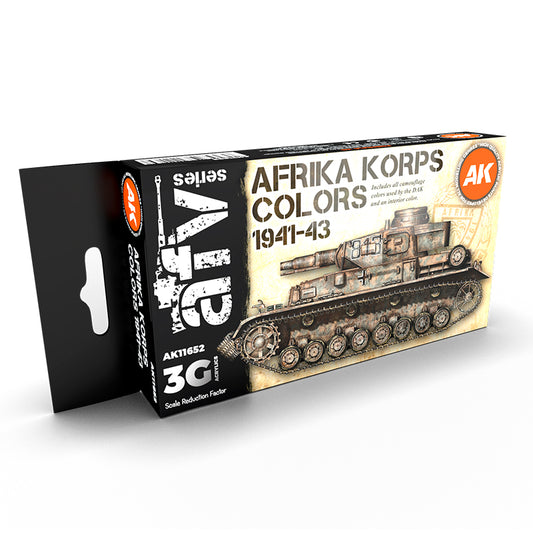 Ak Interactive - 3 Gen Acrylics - Afrika Korps