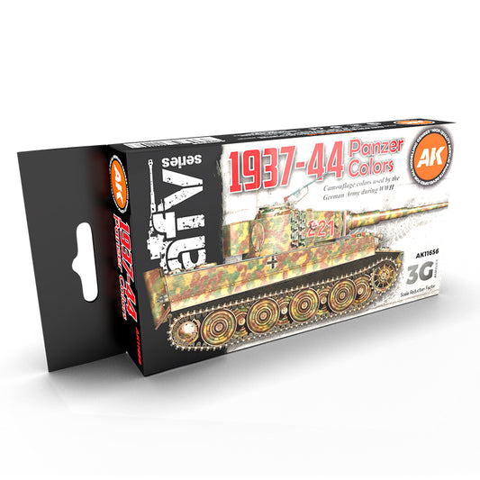 Ak Interactive - 3 Gen Acrylics - German War Colors 37-44