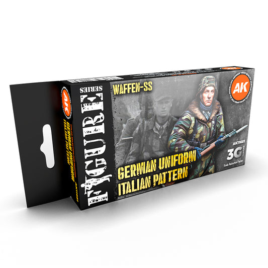 Ak Interactive - 3 Gen Acrylics - WW2 German Italian Camouflage