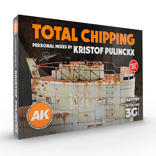 Ak Interactive - 3Gen Sets - Total Chipping Kristof Pulinckx Set