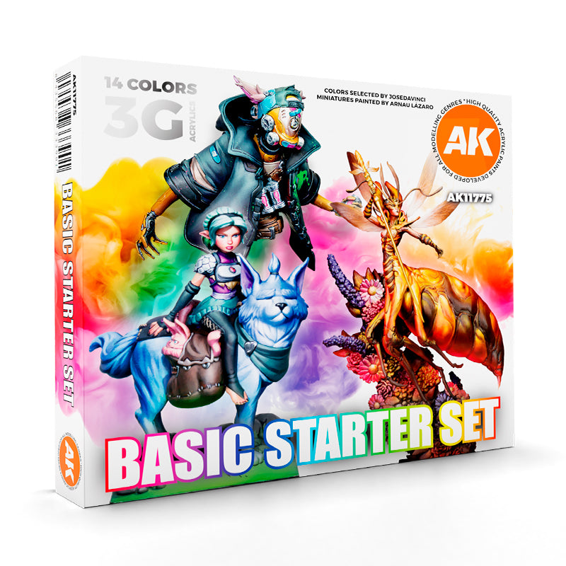 Ak Interactive - 3Gen Sets - Basic Starter Set