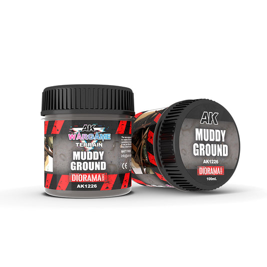 Ak Interactive - Terrains  - Muddy ground 100 ml.