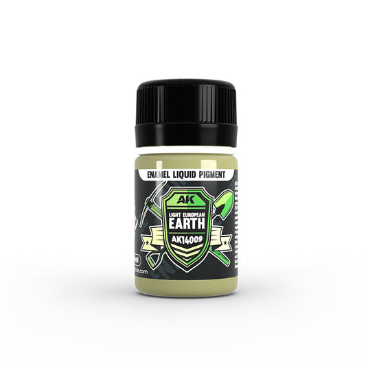 Ak Interactive - Pigments  - Light European Earth - Liquid Pigment