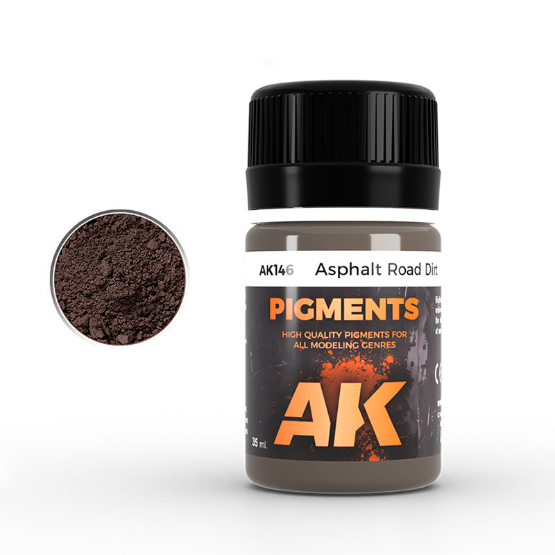 Ak Interactive - Pigments  - Asphalt Road Dirt