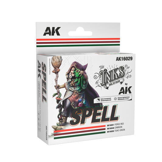 AK Interactive - The Inks - Spell Set